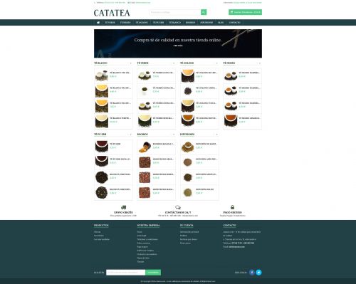 Catatea.com, tienda online de venta de té